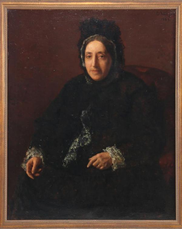 Portrait of a woman - O/C 100 x 80 cm