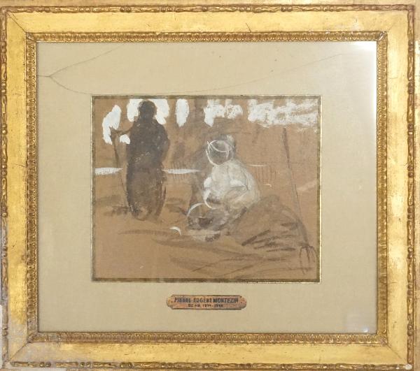 Paysans, le ramassage des foins.